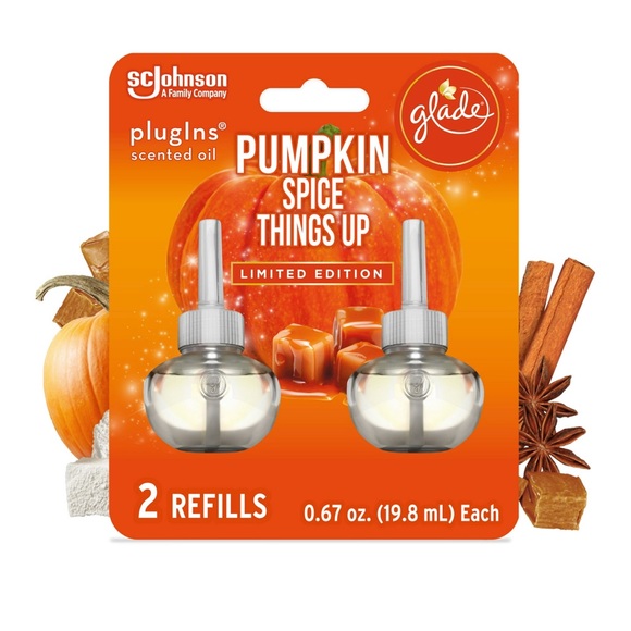 Glade Other 8 Glade Plugin Refills Pumpkin Spice Things Up Poshmark